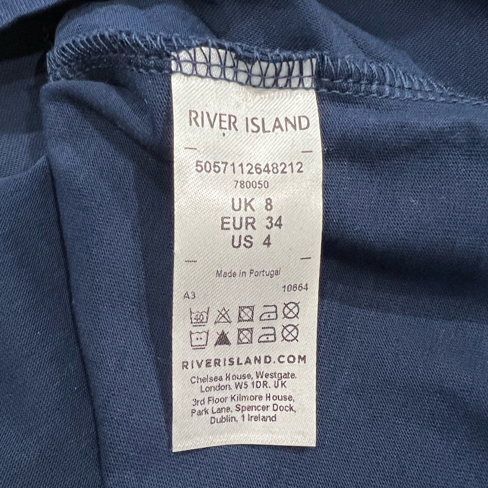 River Island Ruffle Cold Shoulder Top - Picture 11 of 12